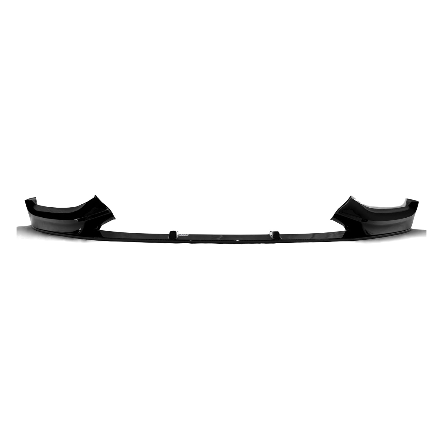 BMW F20 & F21 1 Series M Sport LCI Performance Style Gloss Black Front Splitter (inc M140i & M135i)