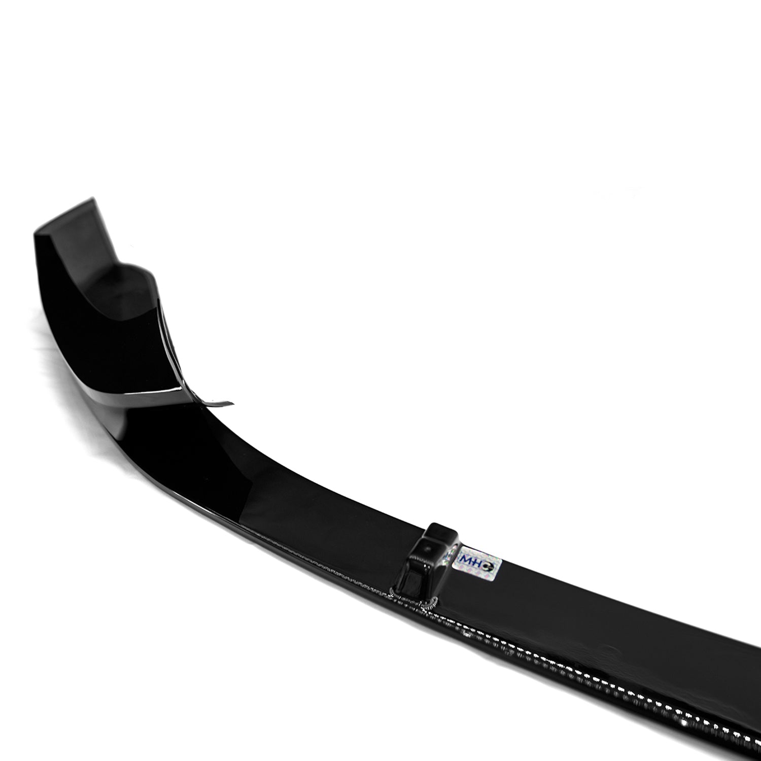 MHC Black BMW 1 Series Performance Style Front Splitter In Gloss Black (F20/F21)-R44 Performance
