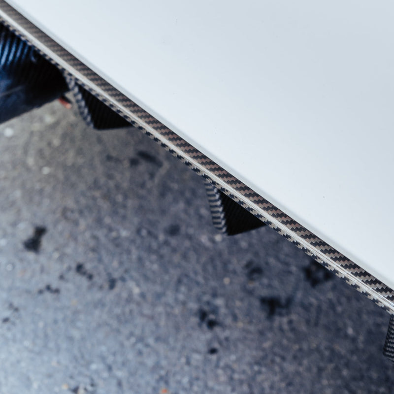 MHC+ BMW M3/M4 Performance Style Rear Diffuser In Gloss Pre Preg Carbon Fibre (F80/F82/F83)