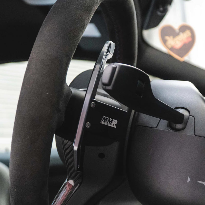 MMR BMW F & E Series Billet Aluminium Gear Shift Paddles Fitted