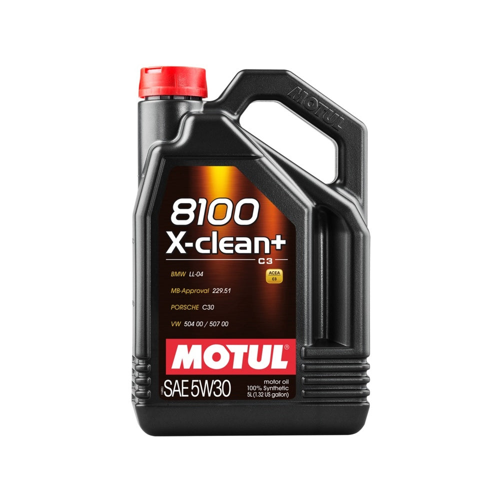 Motul 8100 X-Clean+ 5W-30 5L Engine Oil