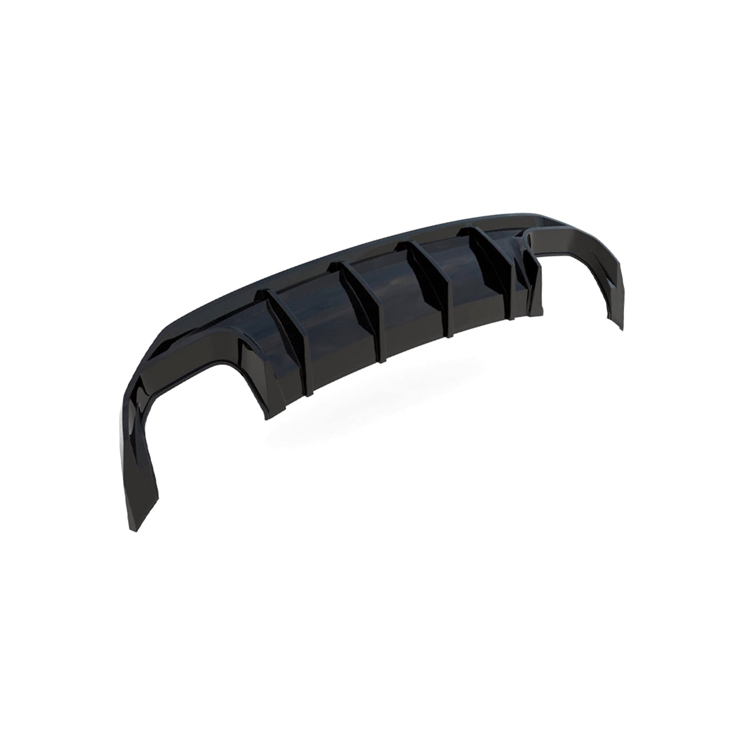 Maxton Design Audi S3 8Y Sedan Gloss Black Rear Diffuser