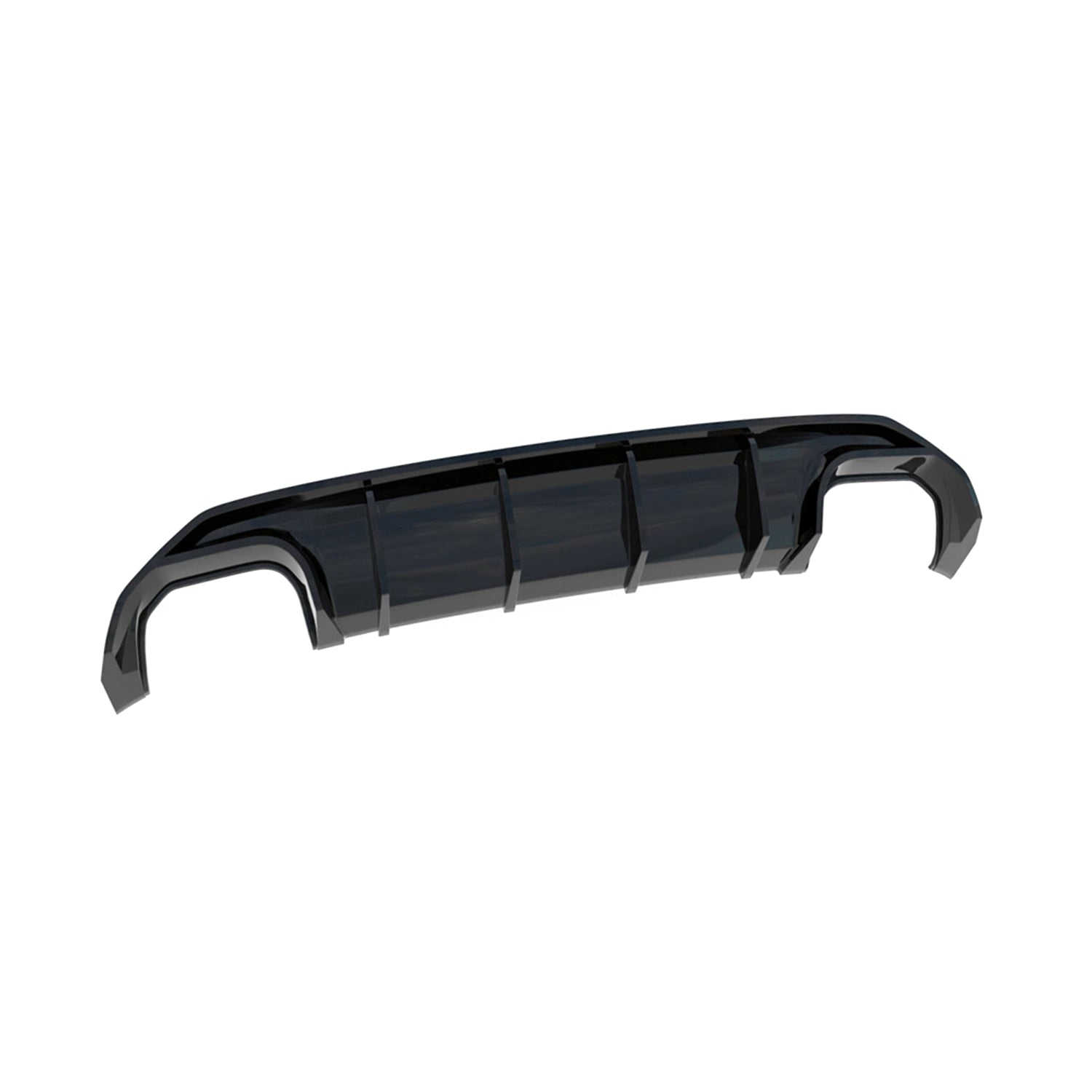 Maxton Design Audi S3 8Y Sedan Gloss Black Rear Diffuser