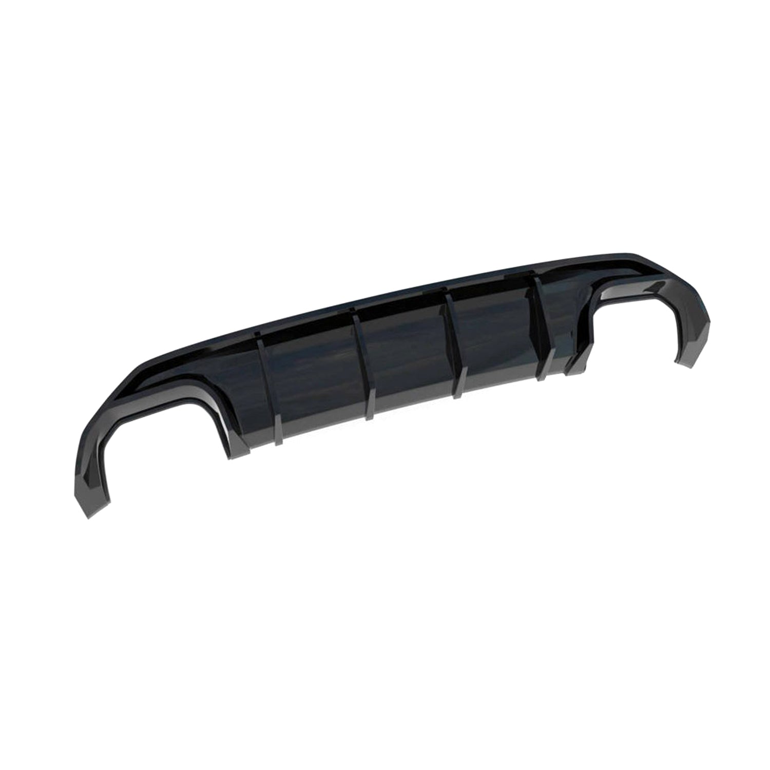 Maxton Design Audi S3 8Y Sportback Gloss Black Rear Diffuser
