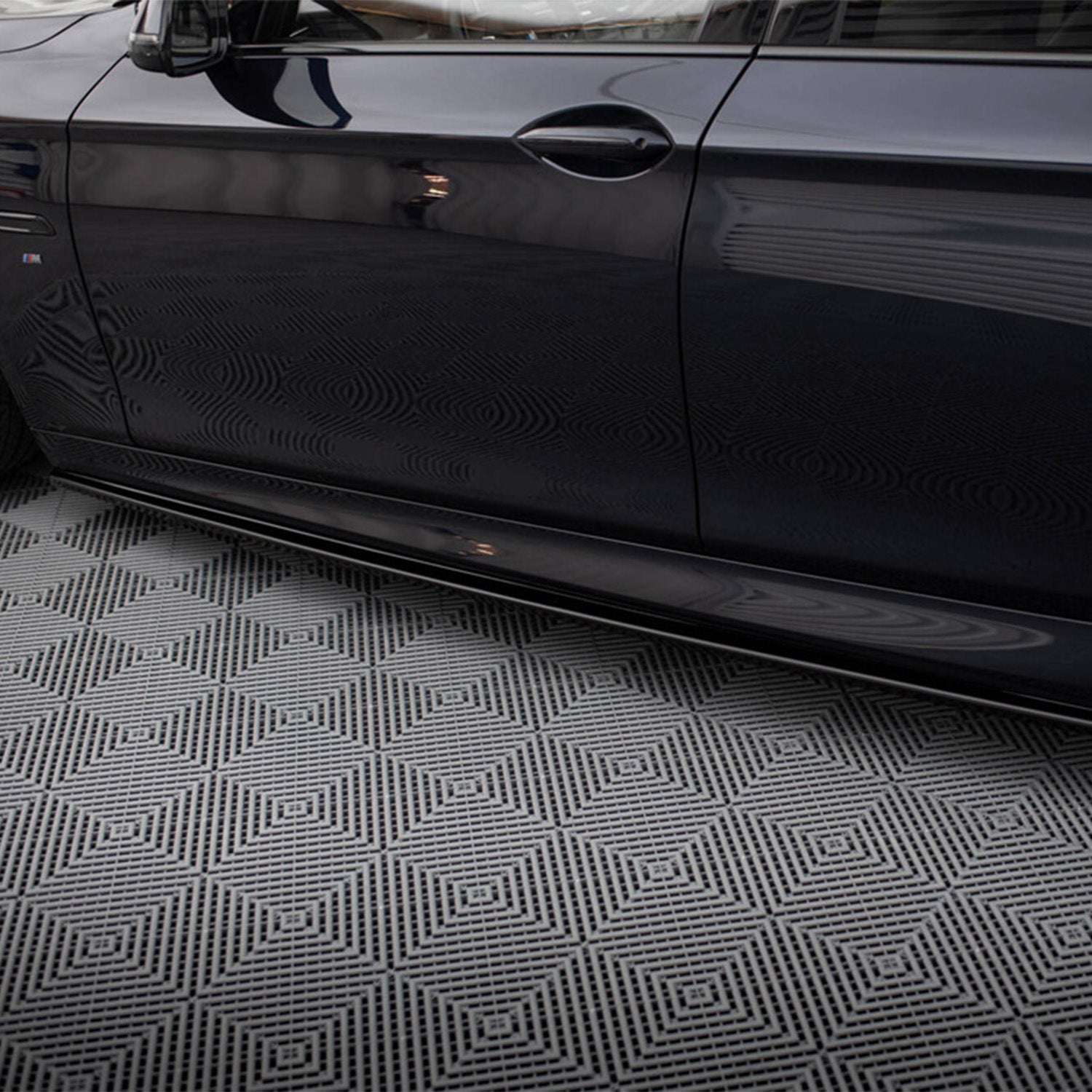 Maxton Design BMW F10 M5 V1 Gloss Black Side Skirts