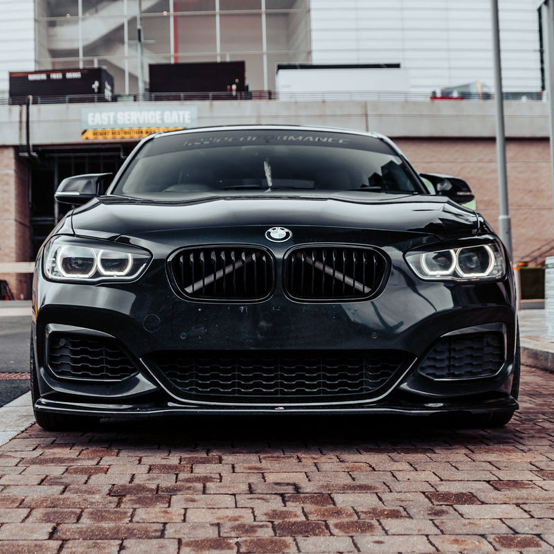 Maxton Design BMW F20 1 Series V3 Gloss Black Front Splitter M140i M135i BM-1-F20F-M-FD3G