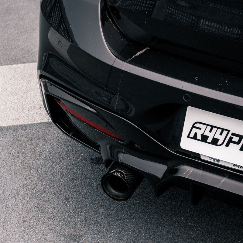 Maxton Design BMW F20 F21 M140i M135i Gloss Black Rear Diffuser