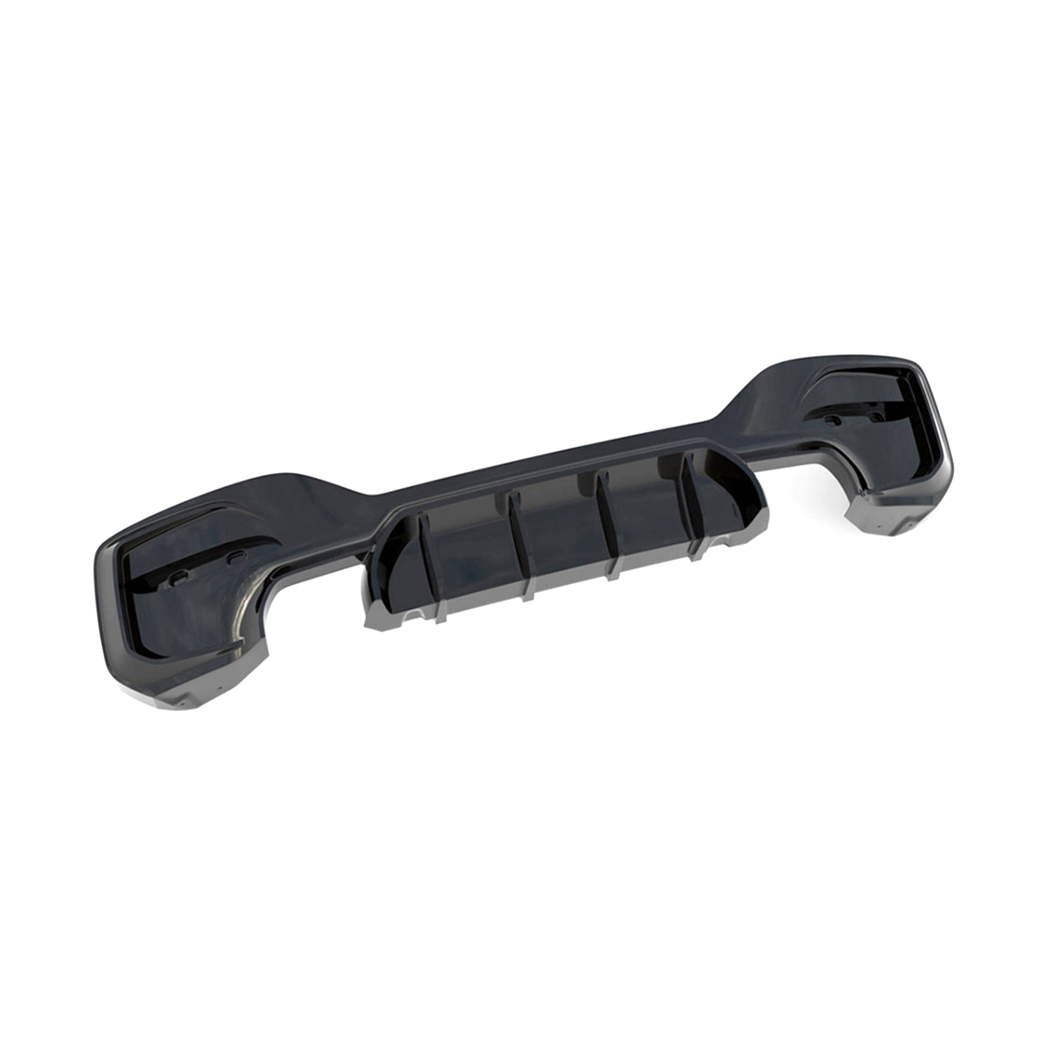 Maxton Design BMW F20 F21 M140i M135i Gloss Black Rear Diffuser