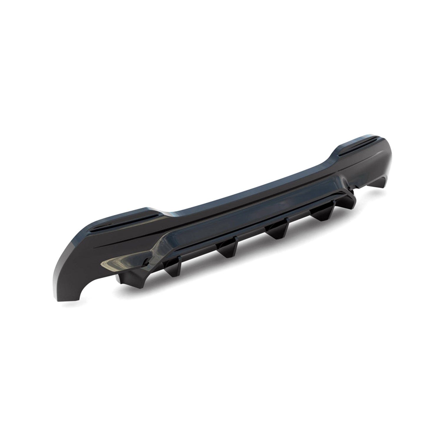 Maxton Design BMW F40 M135i V1 Gloss Black Rear Diffuser