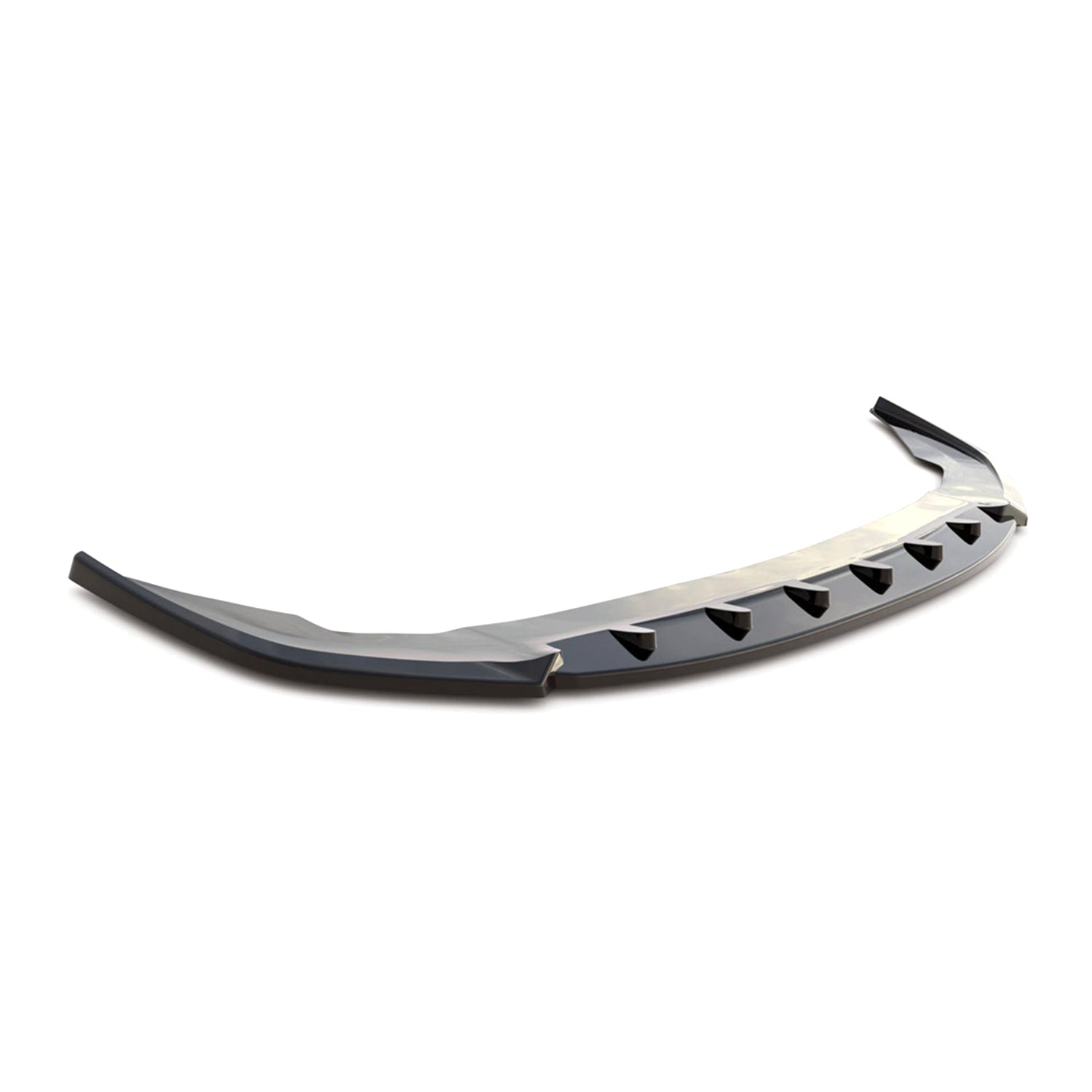 Maxton Design BMW F44 M235i V2 Gloss Black Front Splitter