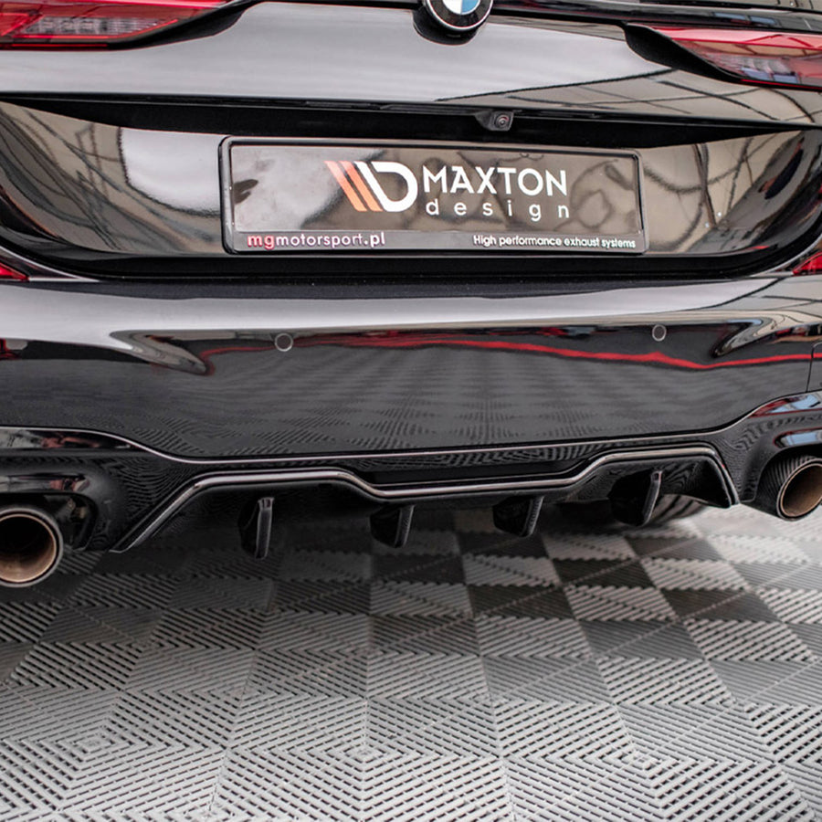 Maxton Design BMW F44 M235i xDrive Gloss Black Rear Diffuser