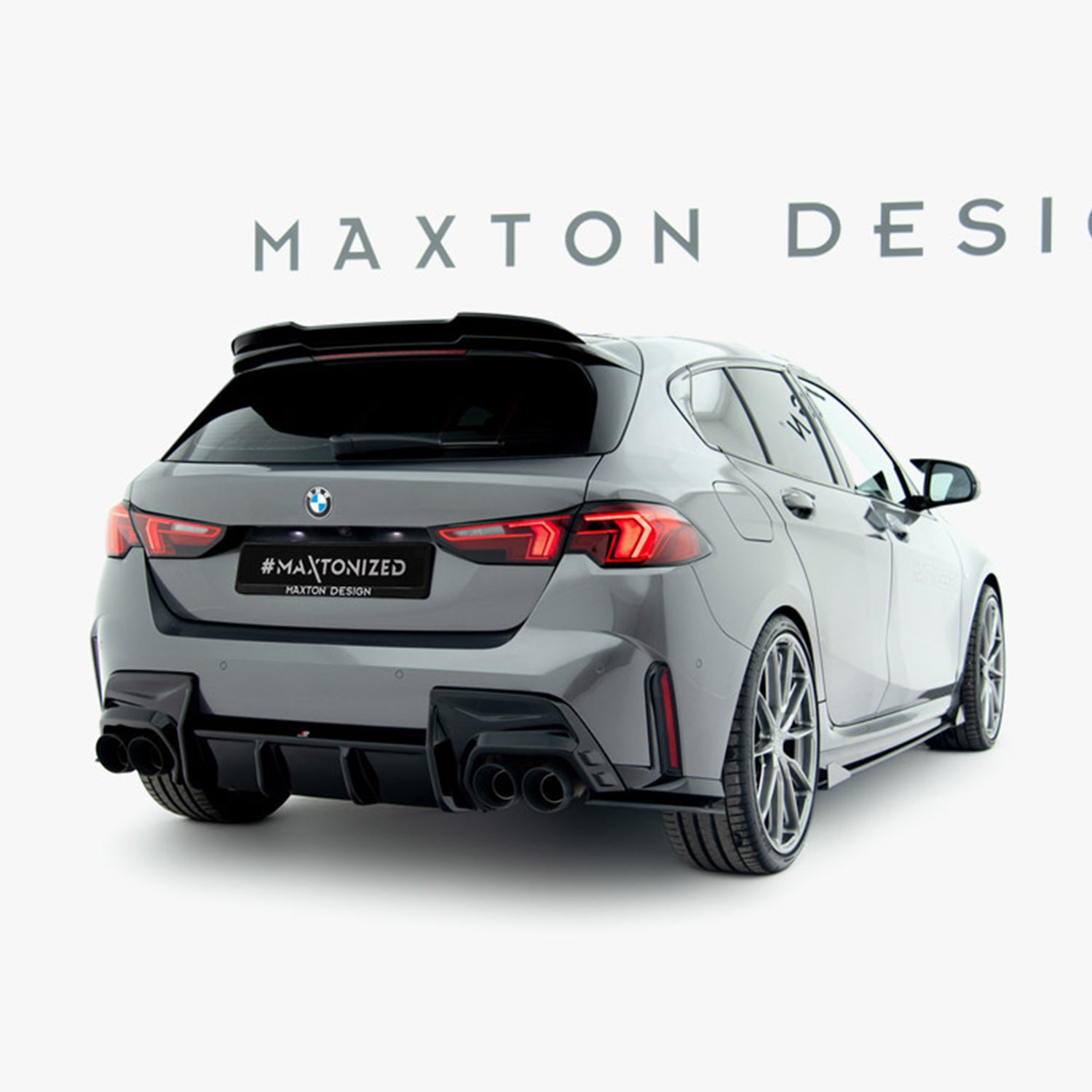 Maxton Design BMW F70 M135 V1 Gloss Black Rear Spoiler