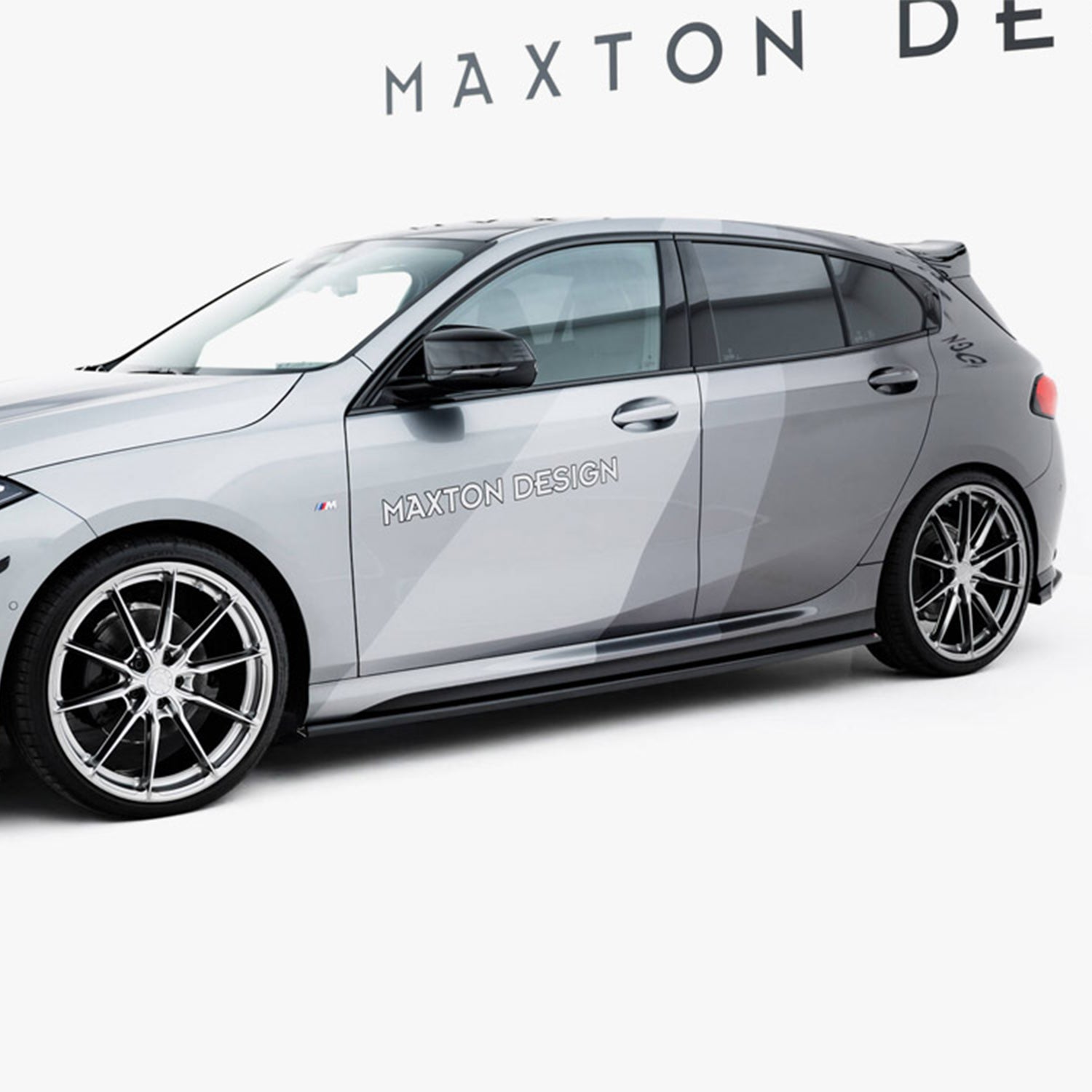 Maxton Design BMW F70 M135 V1 Gloss Black Side Skirts