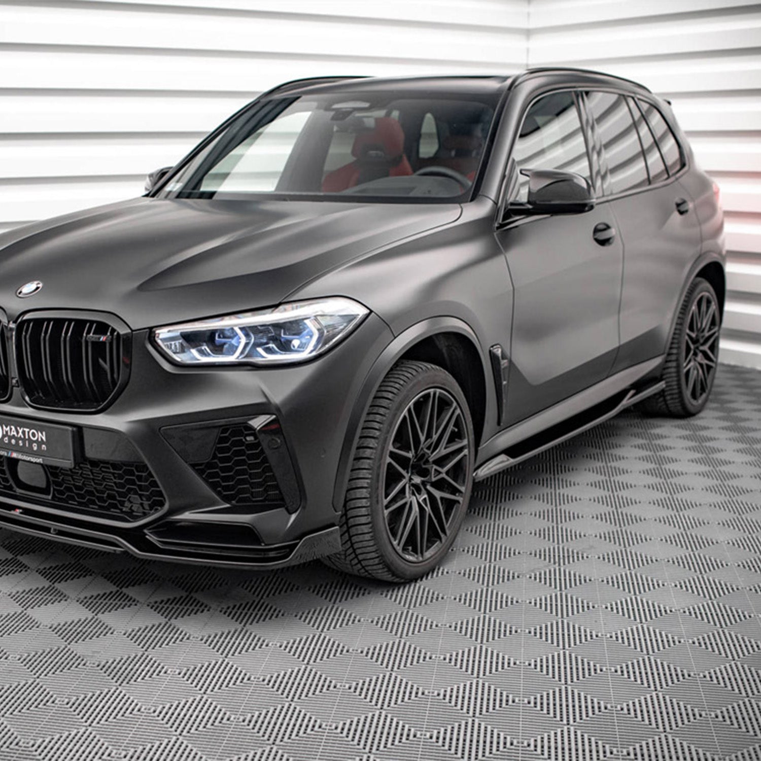 Maxton Design BMW F95 X5M Gloss Black Side Skirts