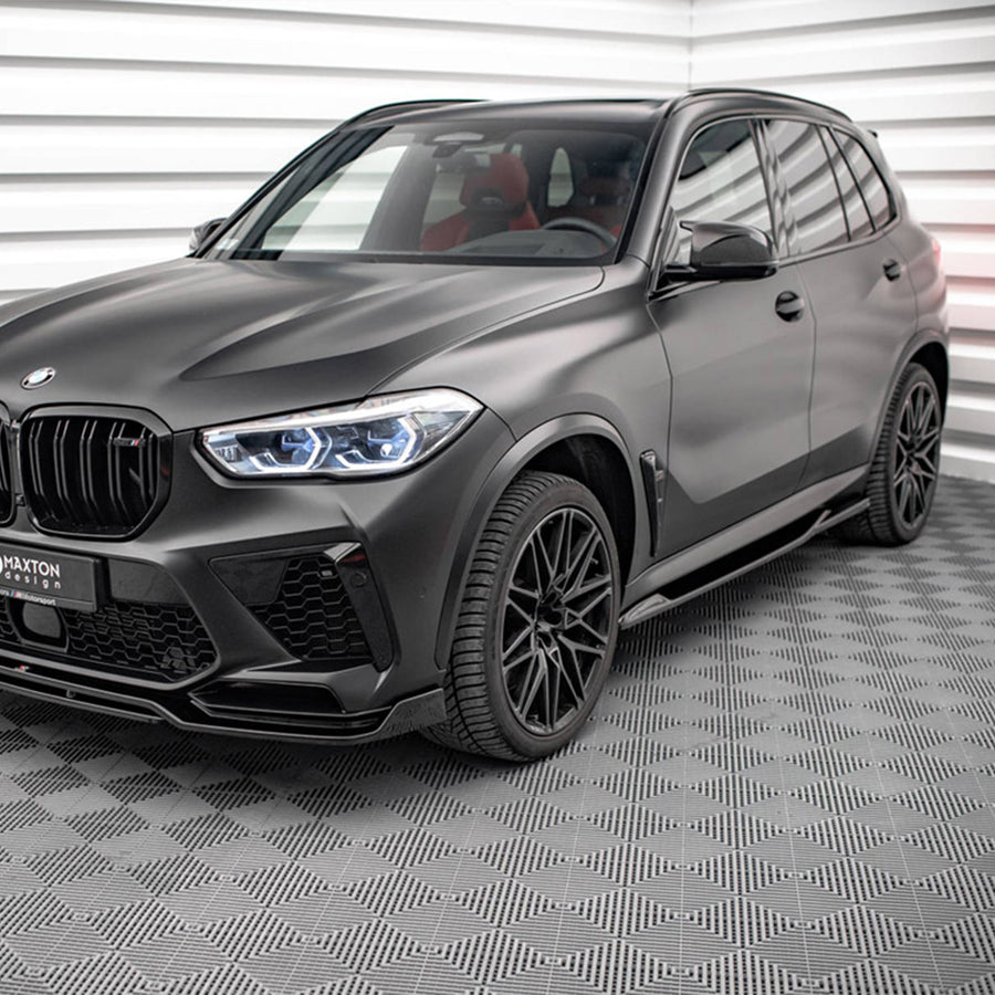 Maxton Design BMW F95 X5M Gloss Black Side Skirts
