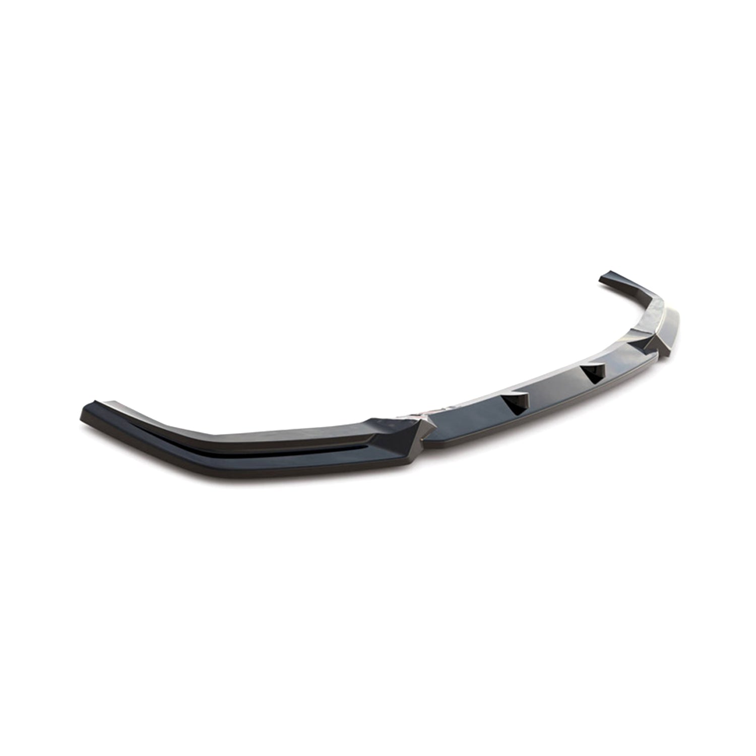 Maxton Design BMW F95 X5M V1 Front Splitter In Gloss Black BM-X5M-05-FD1G