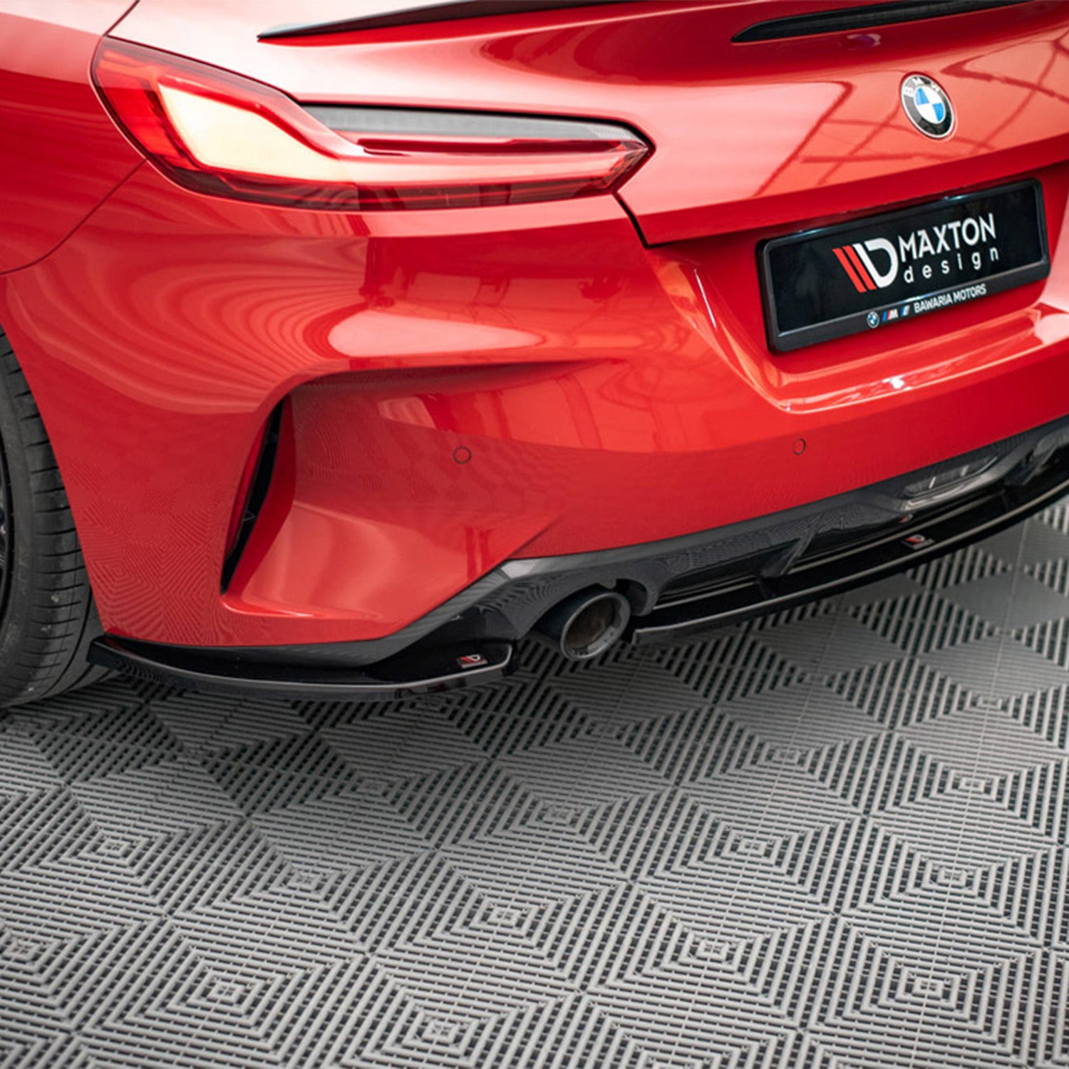 Maxton Design BMW G29 Z4 Gloss Black Rear Side Splitters