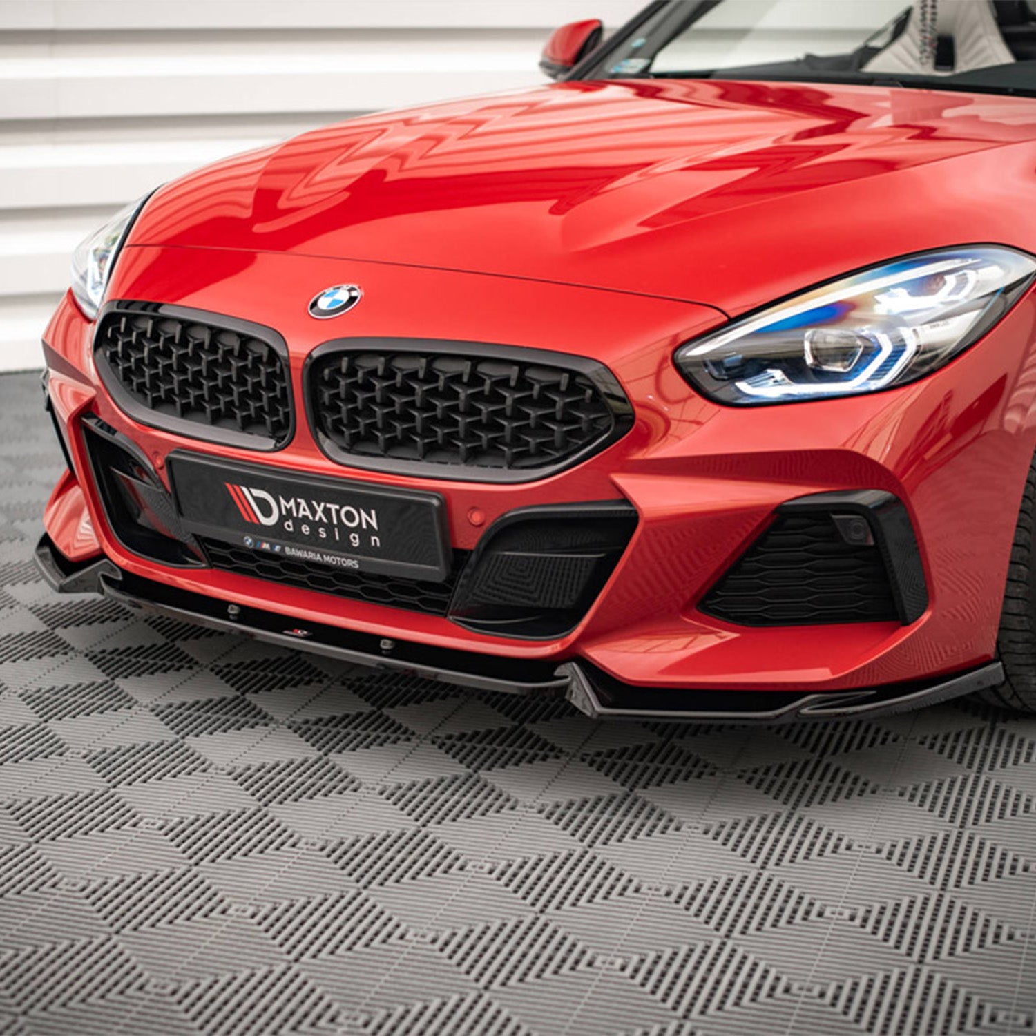 Maxton Design BMW G29 Z4 Roadster Gloss Black Front Lip