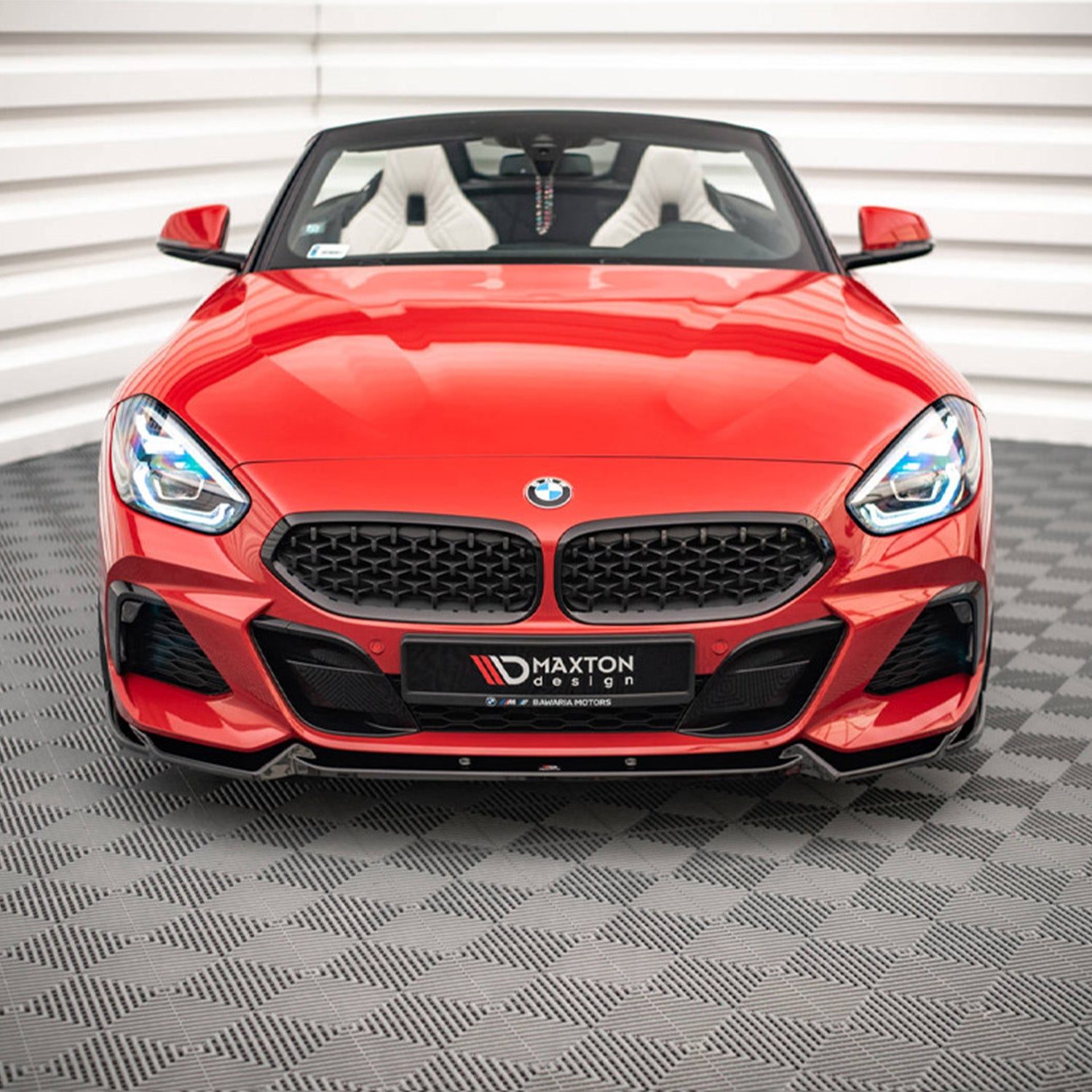 Maxton Design BMW G29 Z4 Roadster Gloss Black Front Lip