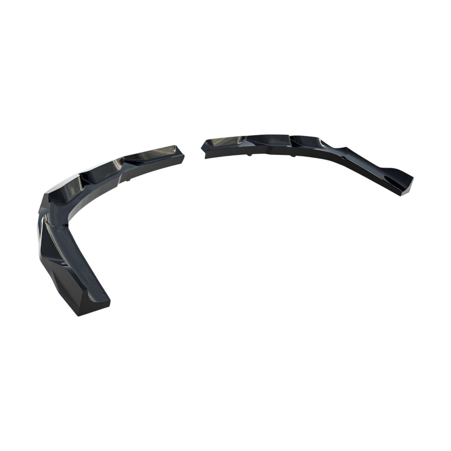 Maxton Design BMW G45 X3 M Sport Gloss Black Rear Diffuser Extension