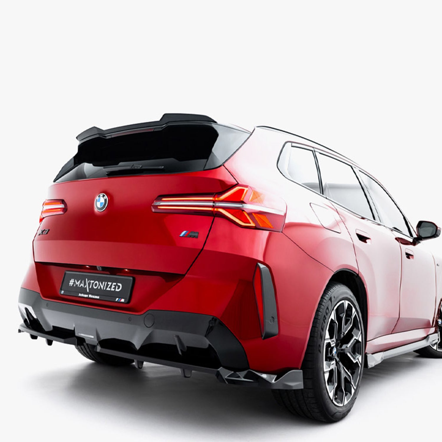 Maxton Design BMW G45 X3 M Sport Gloss Black Rear Spoiler