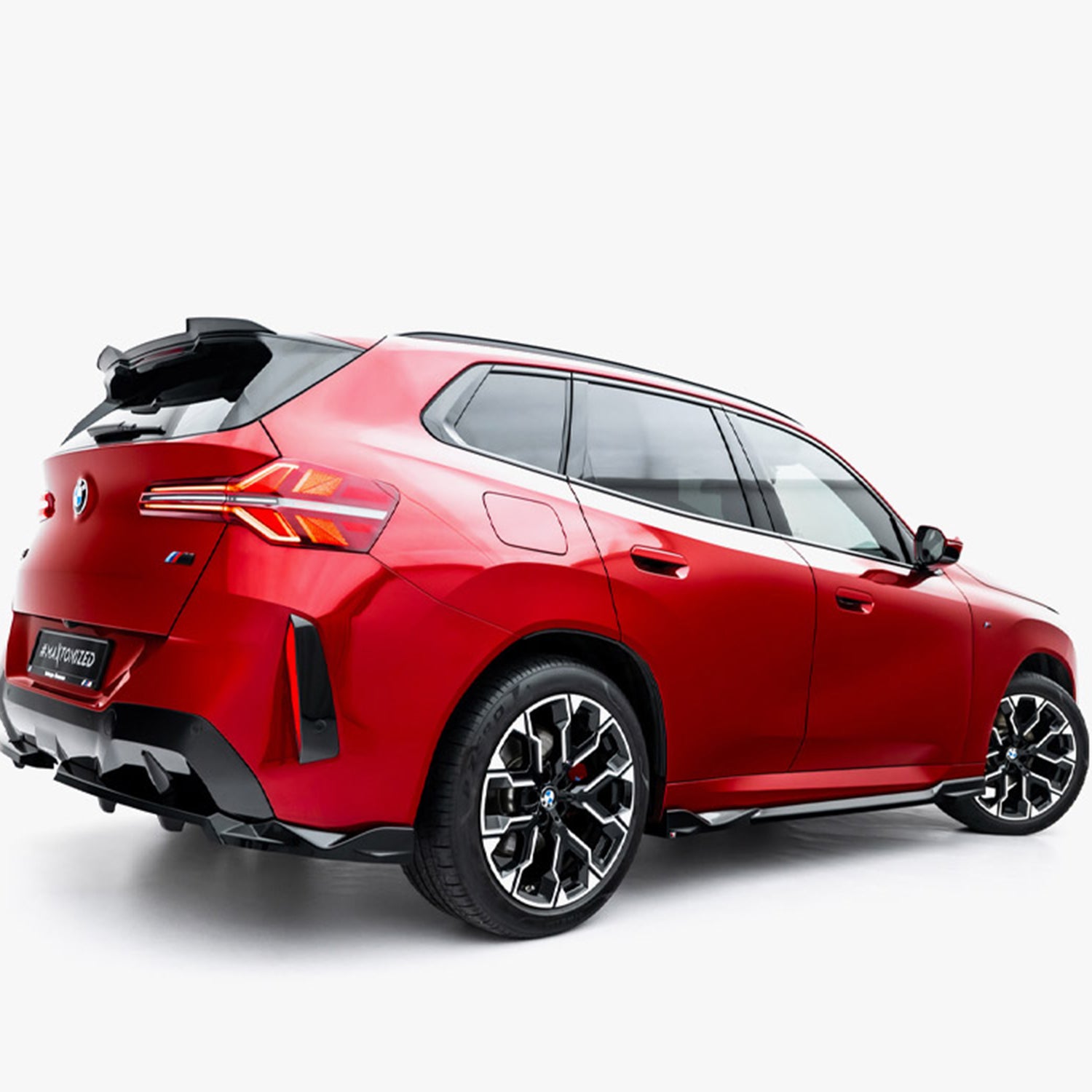 Maxton Design BMW G45 X3 M Sport V1 Gloss Black Side Skirts