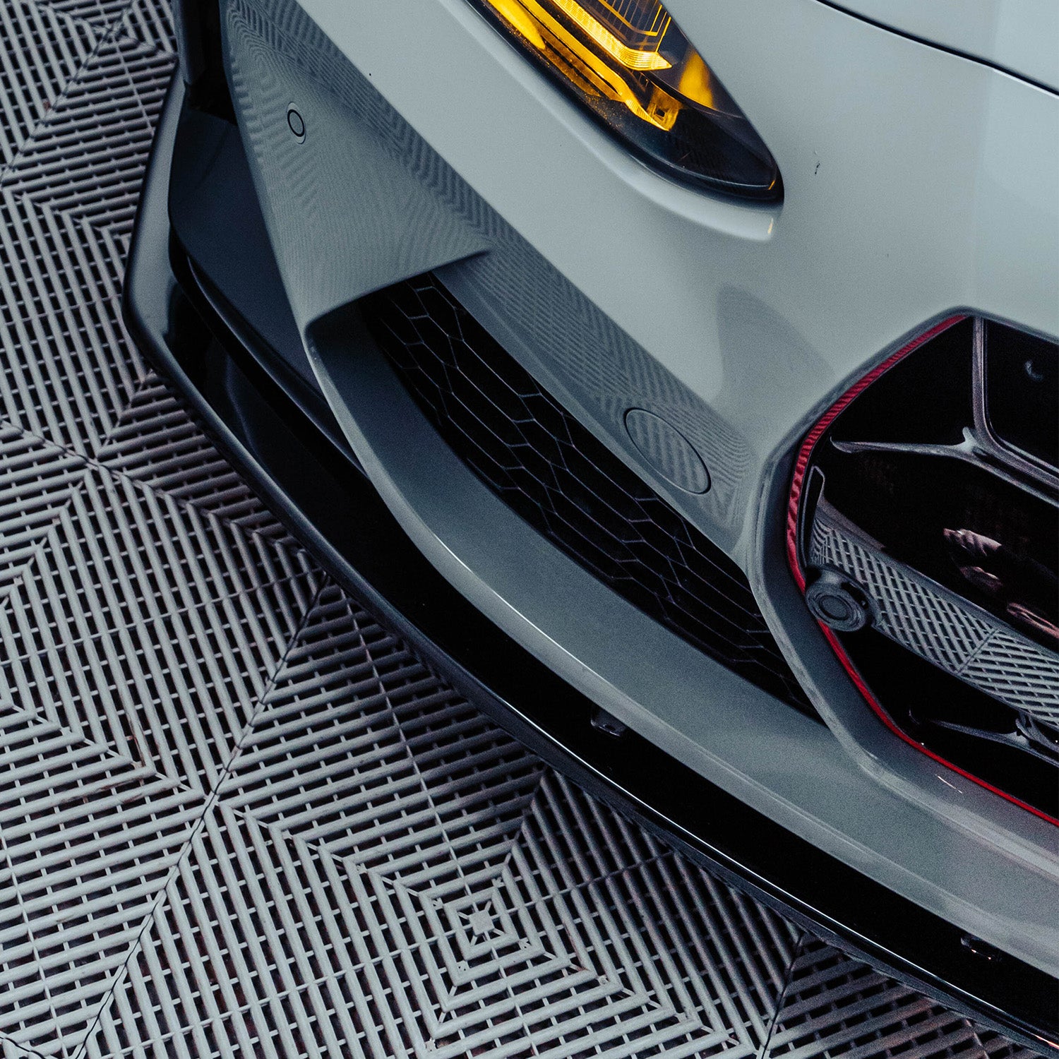 Maxton Design Gloss Black Front Splitter Lip For BMW G80 G81 M3 & G82 G83 M4