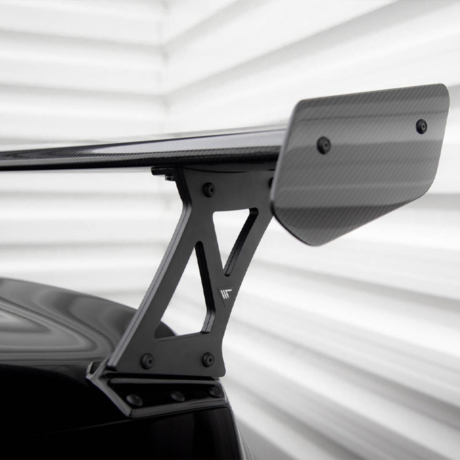 Maxton Design BMW G87 M2 Carbon Fibre Rear Wing With LED Light Bar