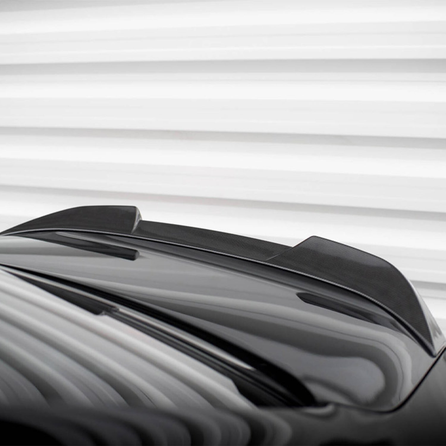 Maxton Design BMW G87 M2 Gloss Carbon Fibre Rear Ducktail Spoiler Lip