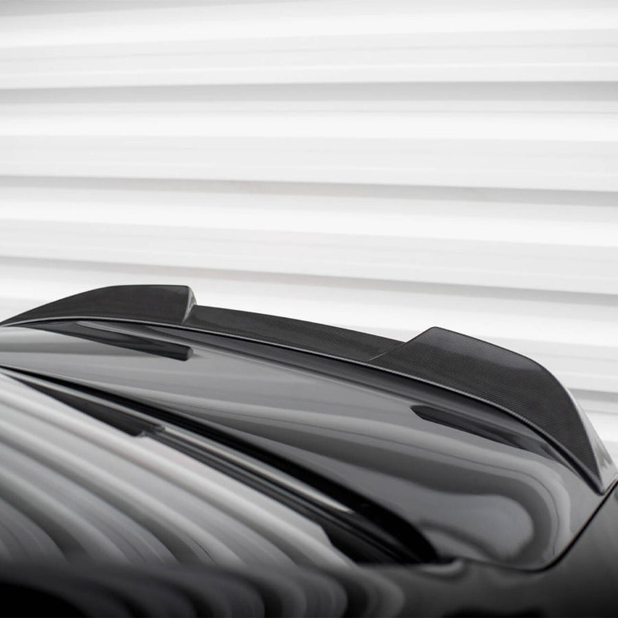 Maxton Design BMW G87 M2 Gloss Carbon Fibre Rear Ducktail Spoiler Lip