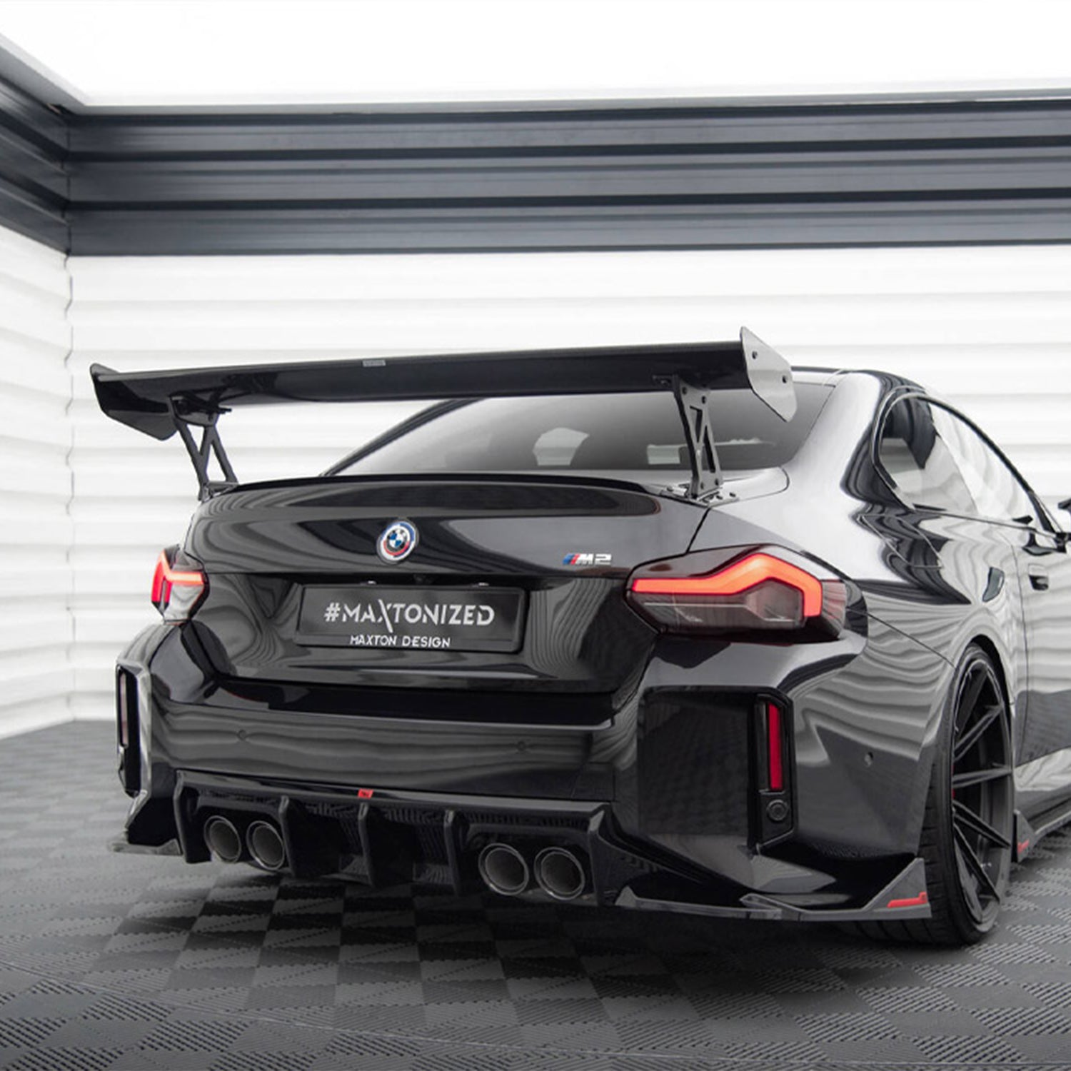 Maxton Design BMW G87 M2 Gloss Carbon Fibre Rear Wing