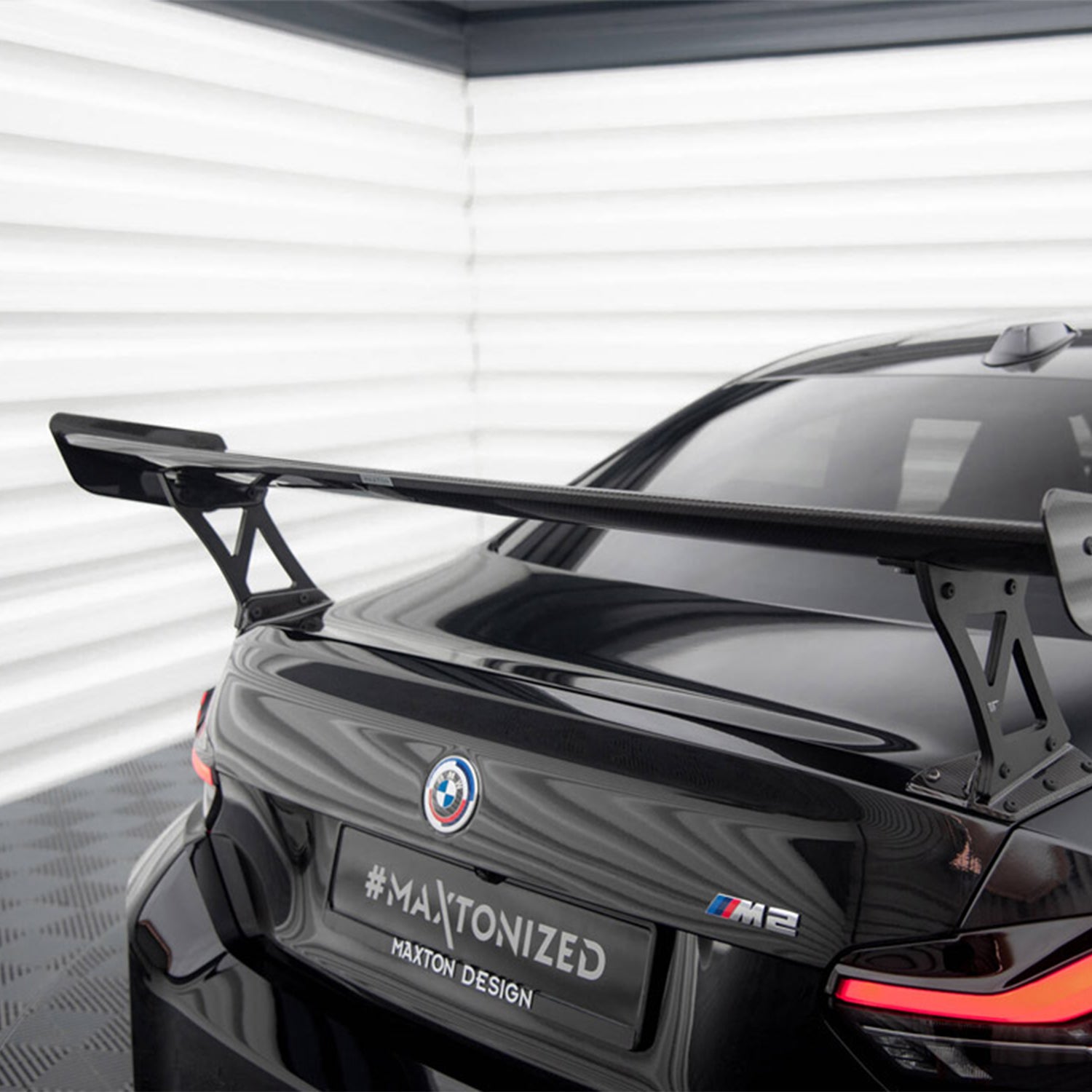 Maxton Design BMW G87 M2 Gloss Carbon Fibre Rear Wing