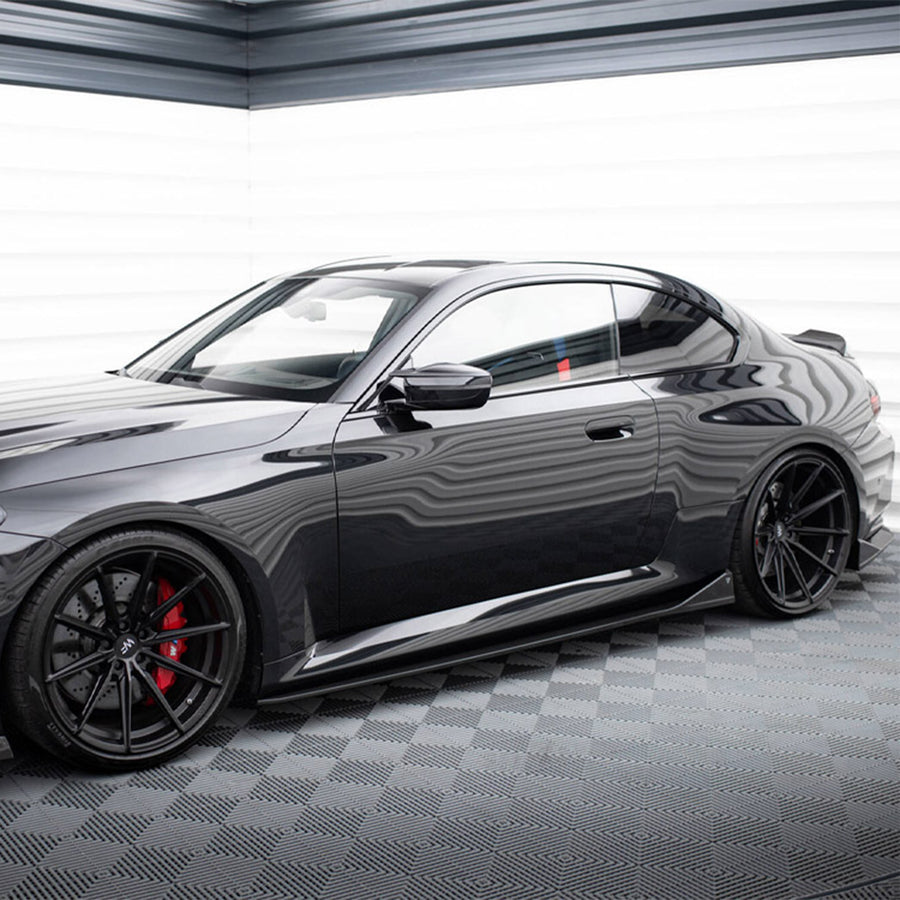 Maxton Design BMW G87 M2 Gloss Carbon Fibre Side Skirts