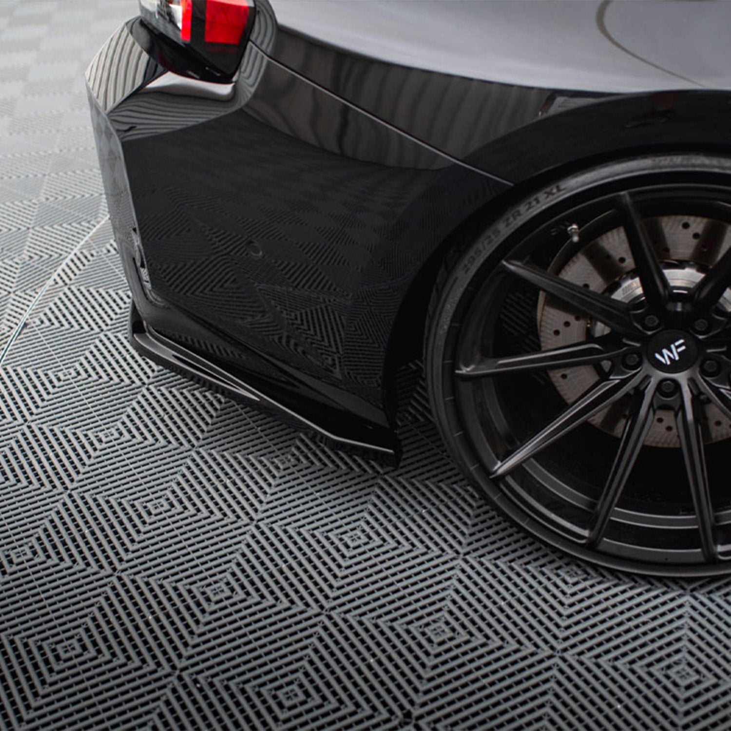 Maxton Design BMW G87 M2 V1 Gloss Black Rear Side Splitters BM-M2-G87-RSD1G