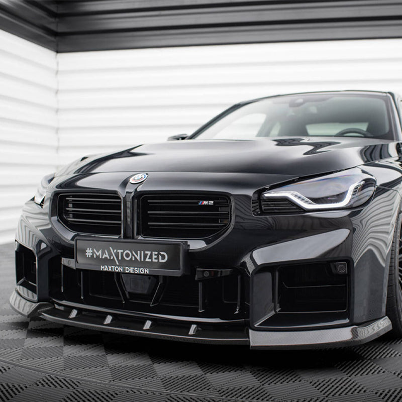 Maxton Design BMW G87 M2 V2 Carbon Fibre Front Splitter