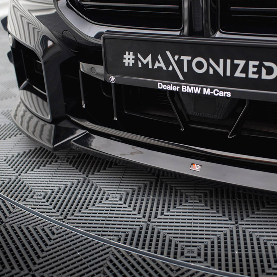 Maxton Design BMW G87 M2 V2 Gloss Black Front Splitter