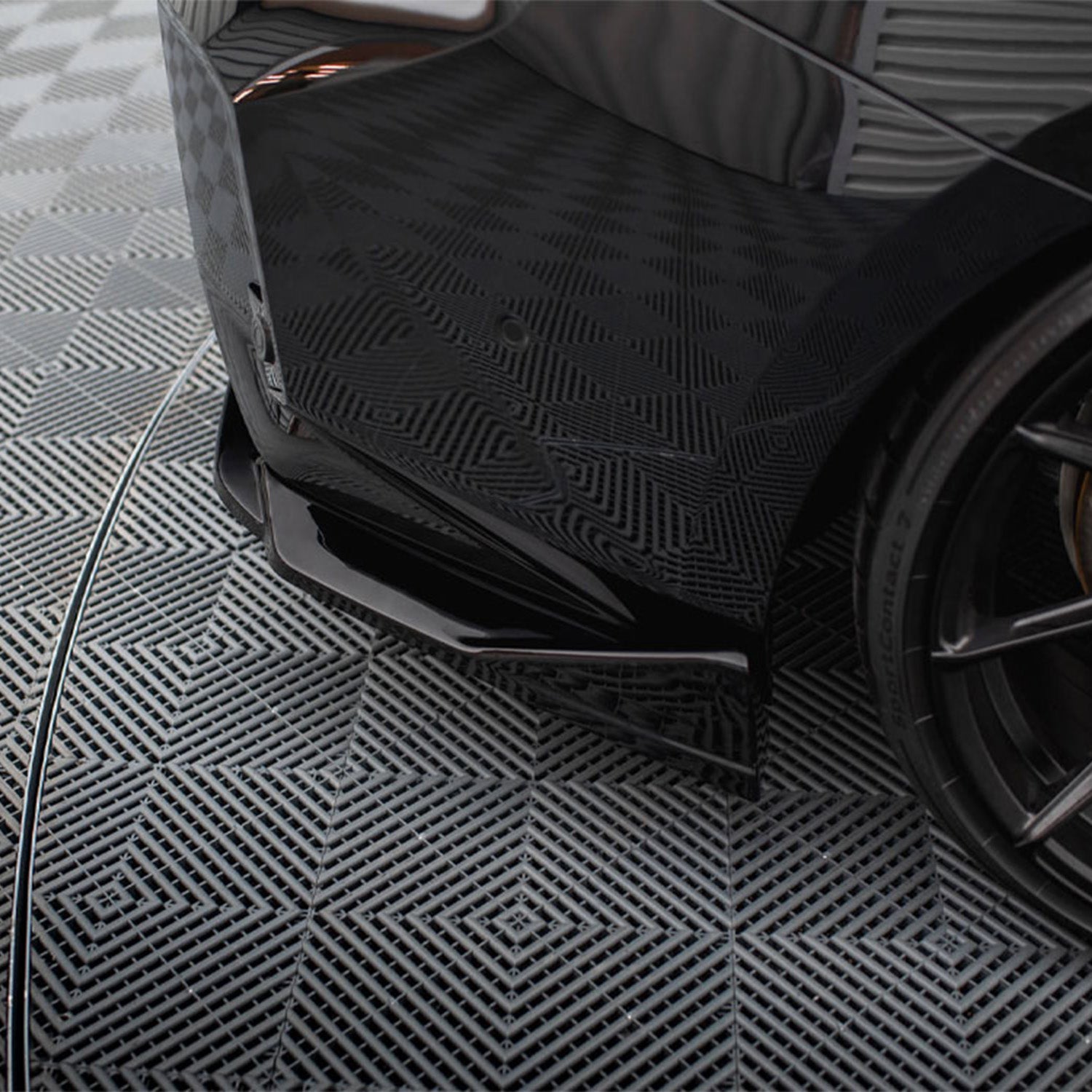 Maxton Design BMW G87 M2 V4 Gloss Black Rear Side Splitters BM-M2-G87-RSD4G