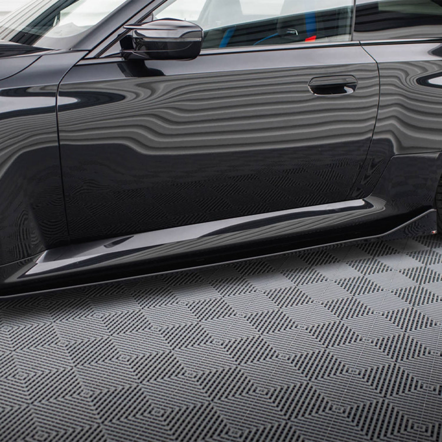 Maxton Design BMW G87 M2 V4 Gloss Black Side Skirts BM-M2-G87-SD4G