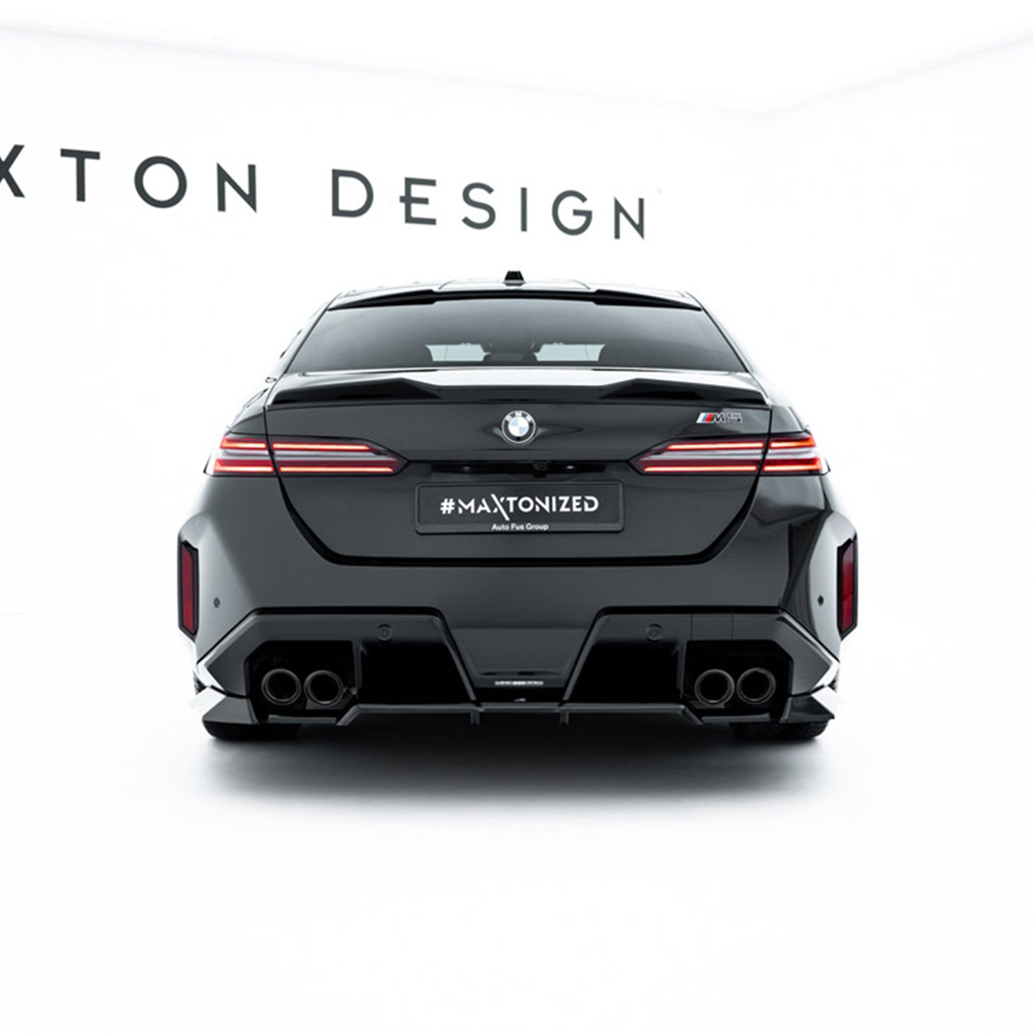 Maxton Design BMW G90 M5 V1 Gloss Black Rear Spoiler