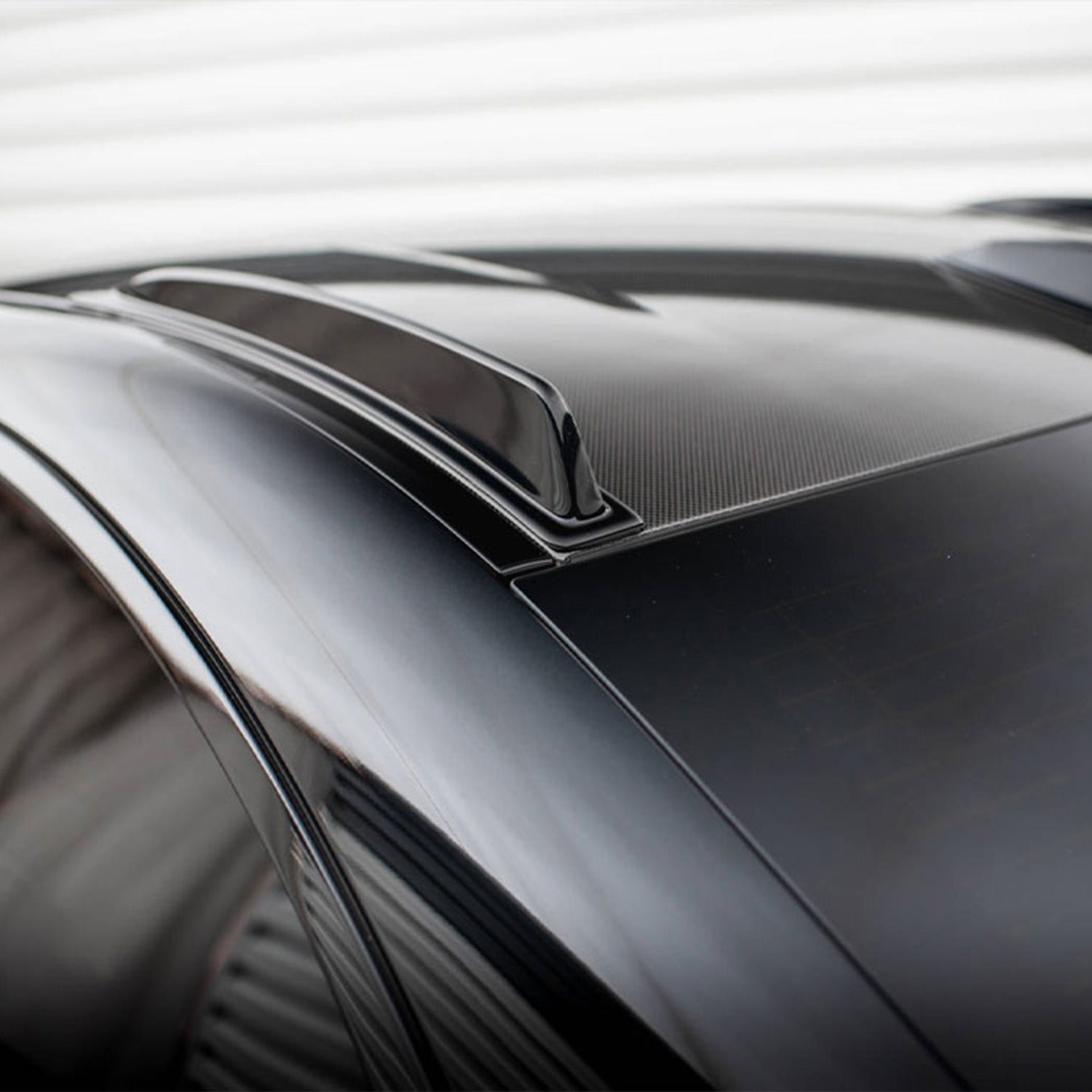 Maxton Design BMW M2 G87 Short Roof Spoilers In Gloss Black BM-M2-G87-RR1G
