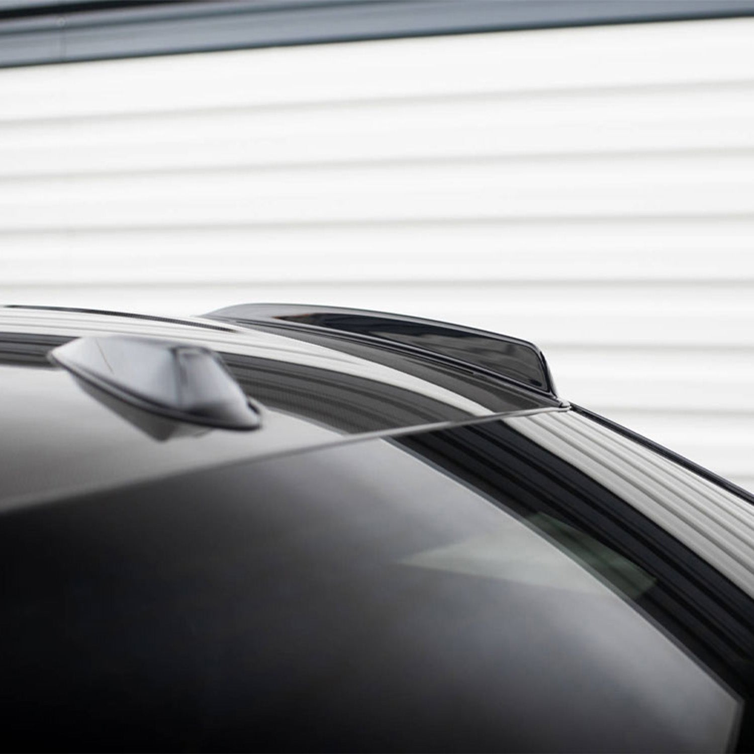 Maxton Design BMW M2 G87 Short Roof Spoilers In Gloss Black BM-M2-G87-RR1G