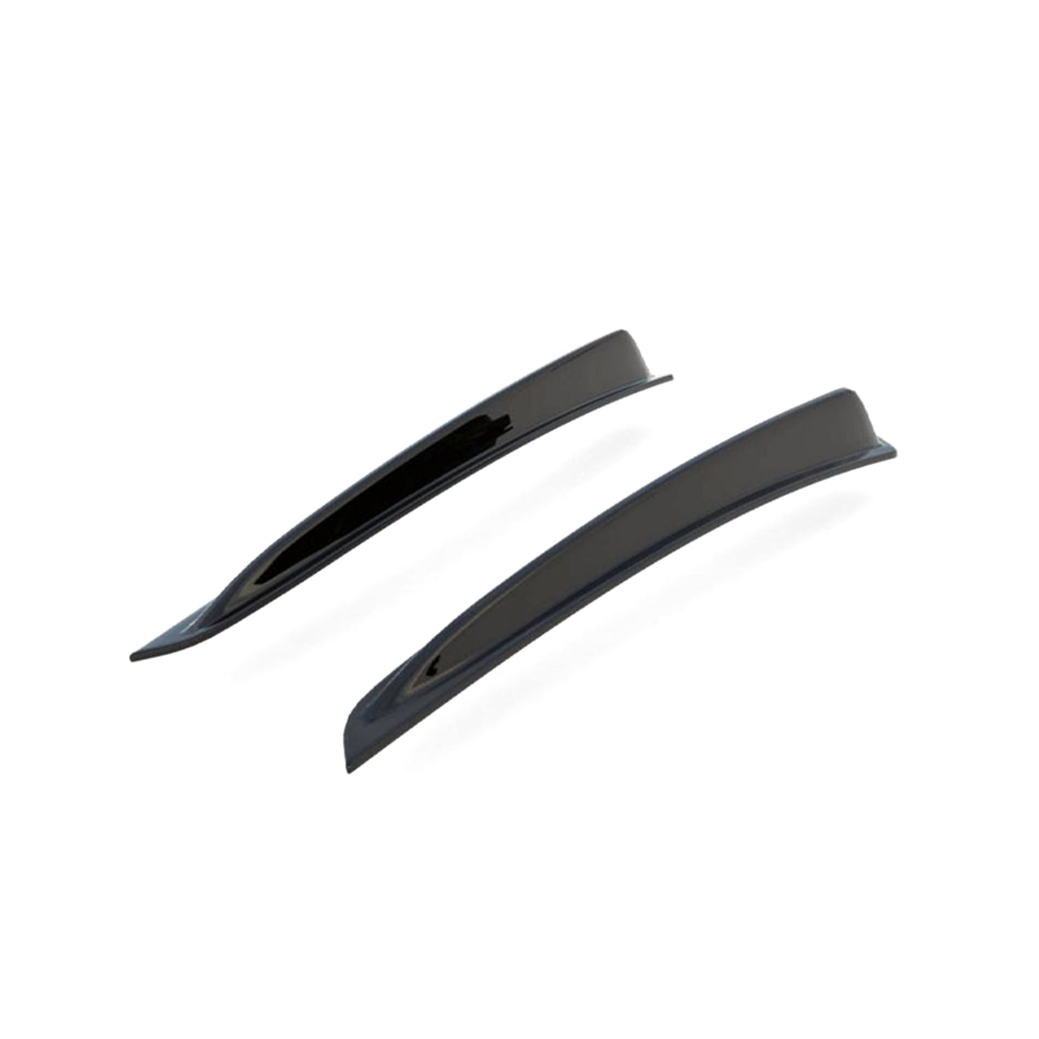 Maxton Design BMW M2 G87 Short Roof Spoilers In Gloss Black BM-M2-G87-RR1G