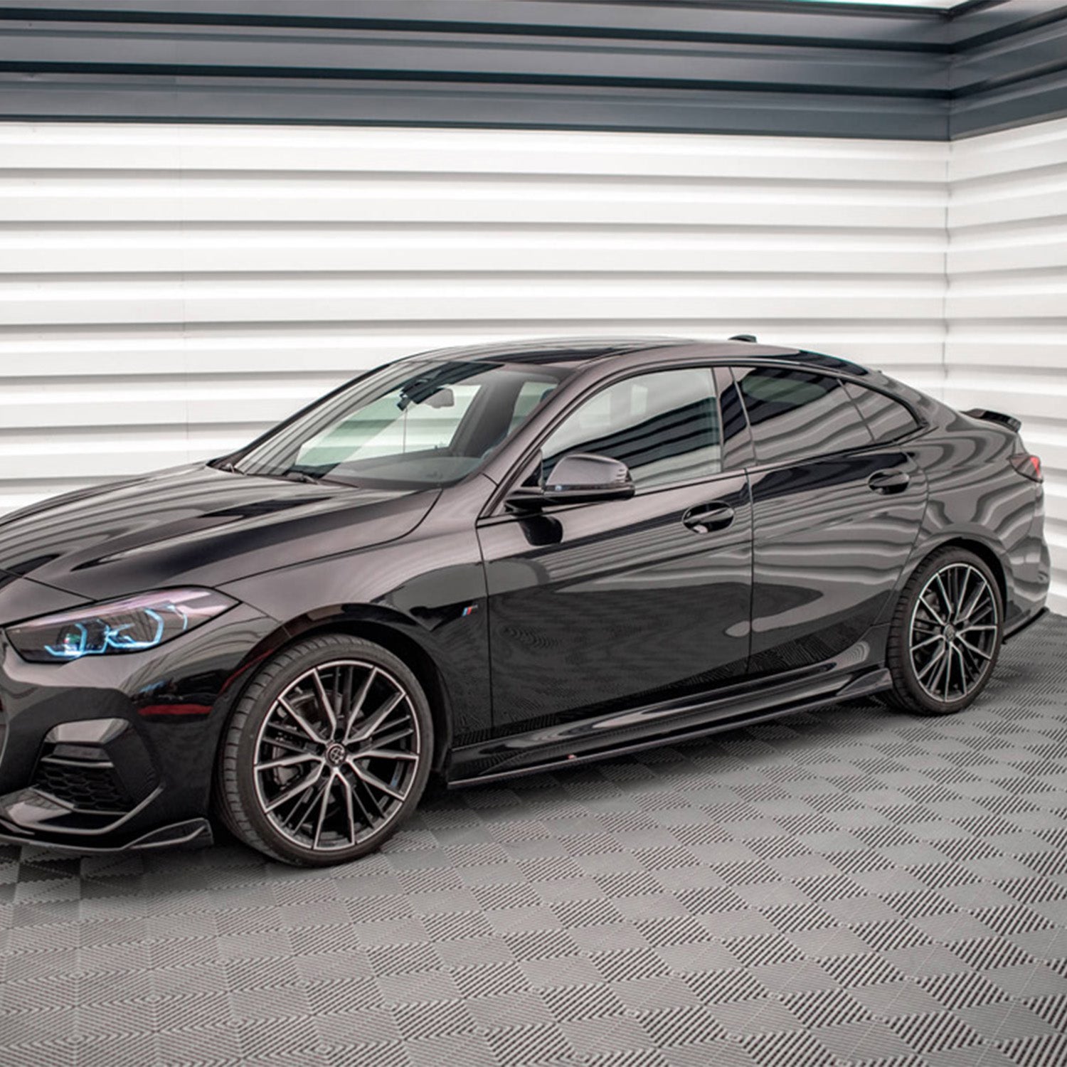 Maxton Design BMW M235i xDrive Gloss Black V2 Side Skirts