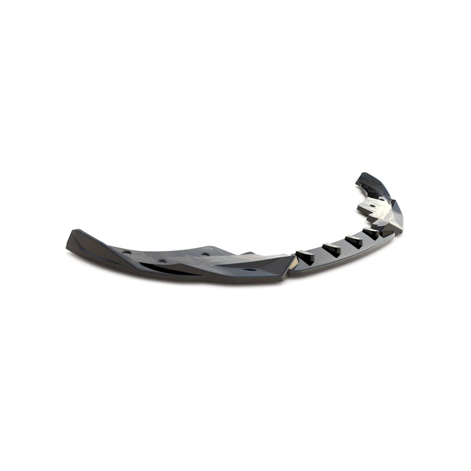 Maxton Design V2 Gloss Black Front Splitter For BMW G22 G23 M440i & M440d 4 Series M Sport