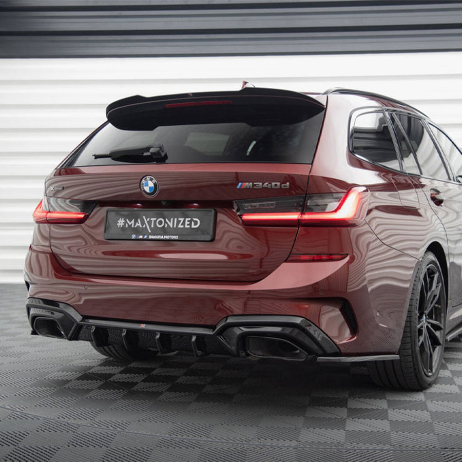 Maxton Design Gloss Black Rear Diffuser For BMW M340i & M340d