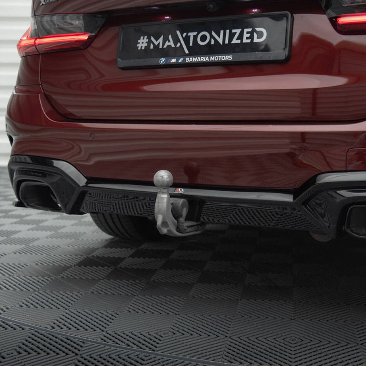 Maxton Design Gloss Black Rear Diffuser For BMW M340i & M340d
