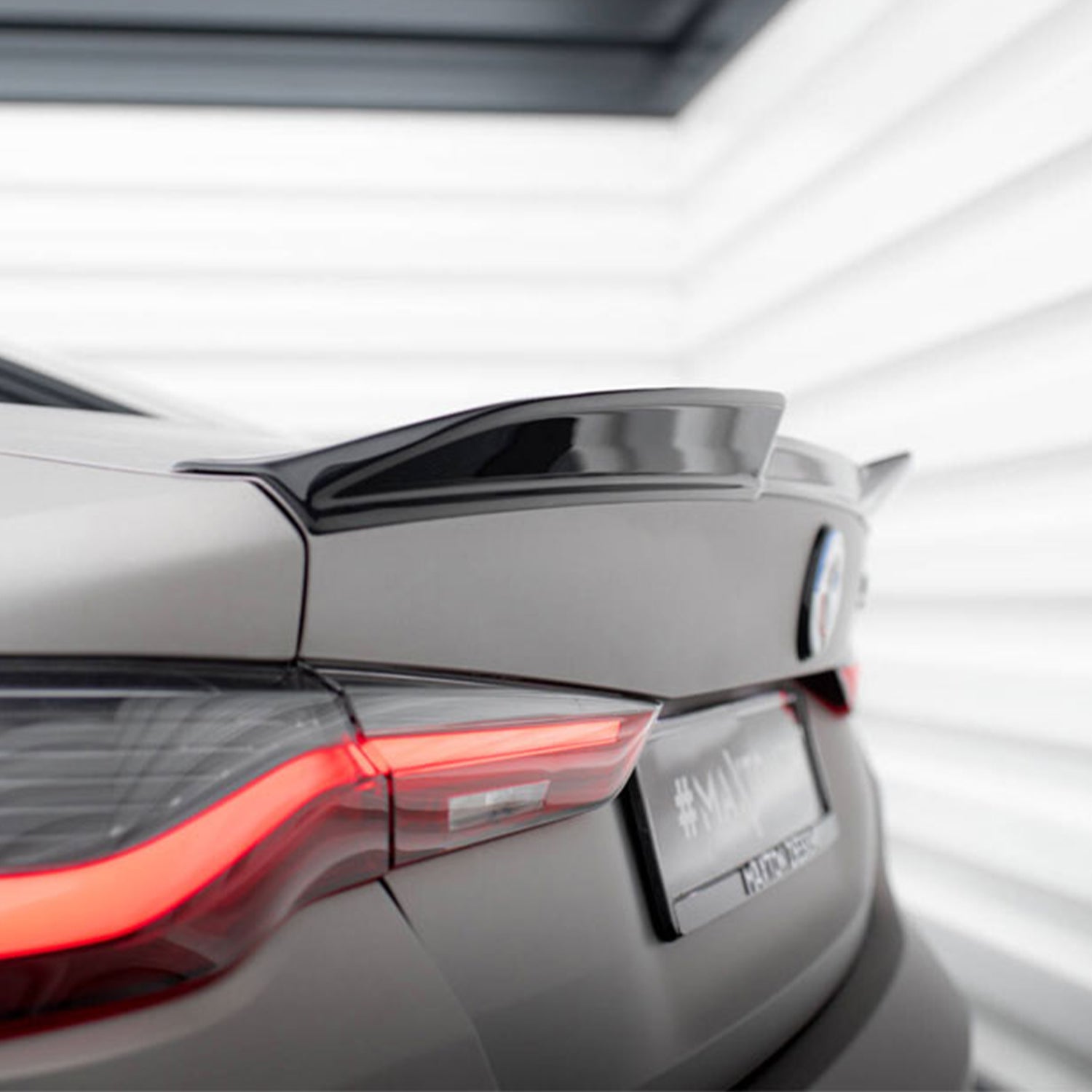 Maxton Design Gloss Black Rear Spoiler For BMW G82 M4 & G22 4 Series M Sport