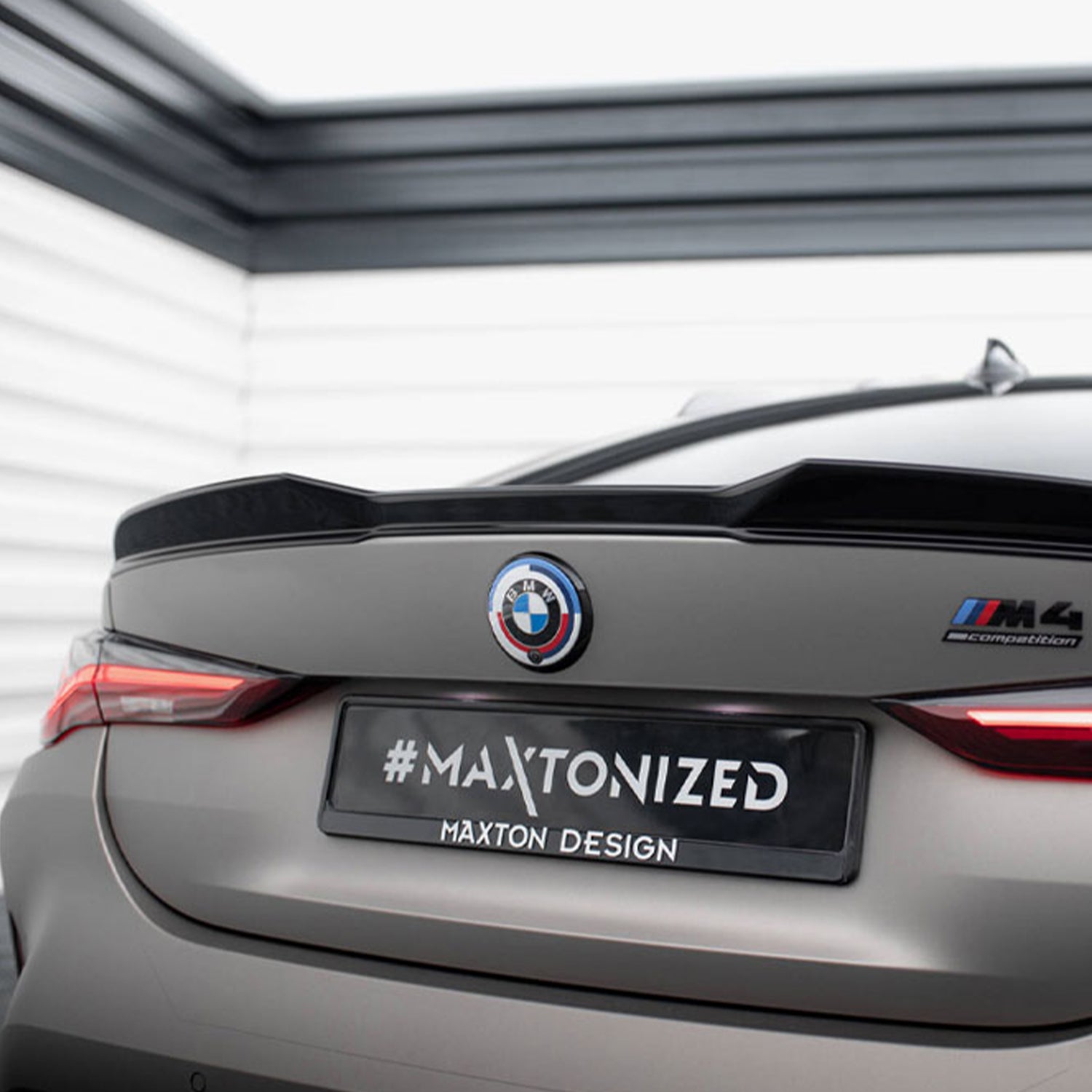 Maxton Design Gloss Black Rear Spoiler For BMW G82 M4 & G22 4 Series M Sport