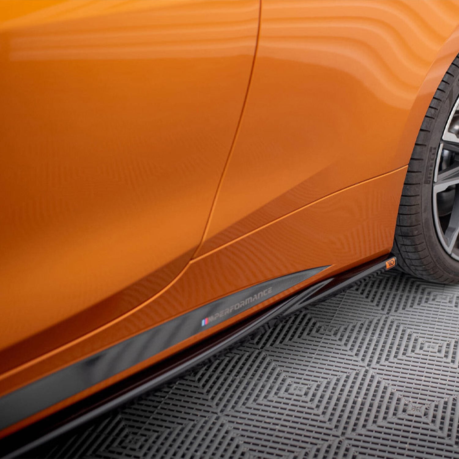 Maxton Design Gloss Black V3 Side Skirts For BMW M440i M440d 4 Series M Sport