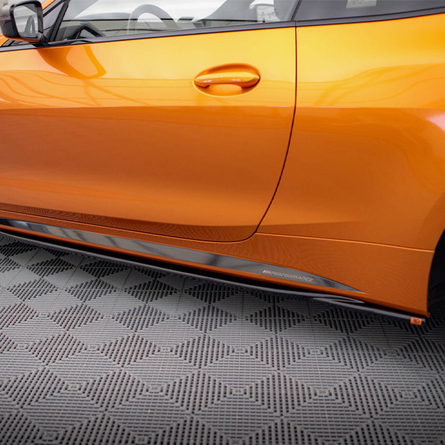 Maxton Design Gloss Black V3 Side Skirts For BMW M440i M440d 4 Series M Sport